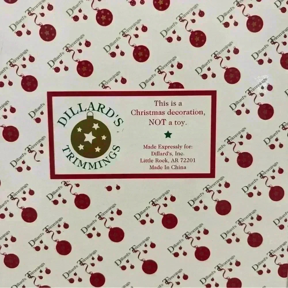 Dillard’s Trimmings Pink and Gold Christmas Ornament - Picture 4 of 6